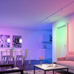 Dæmpbar Led-Pære|Smarte Lyskilder ^ Paulmann LED-dråbe E14 5W 470lm ZigBee RGBW