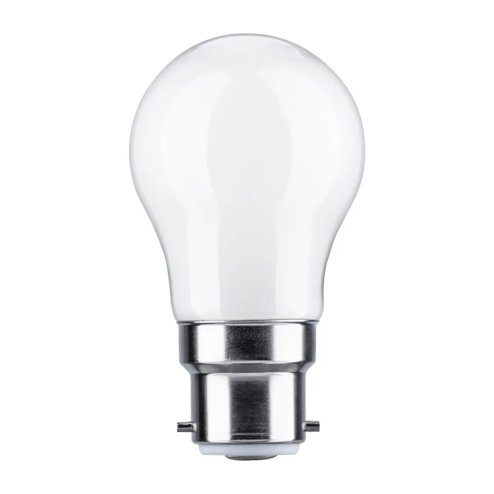 Led Pærer ^ Paulmann LED-dråbepære B22d 4,7W 2.700 K opal