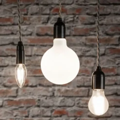 Paulmann Dæmpbar Led-Pære|Led Pærer > LED-globe G95 E27 7,5 W 827 opal, dæmpes