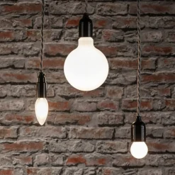 Paulmann Dæmpbar Led-Pære|Led Pærer > LED-globe G95 E27 7,5 W 827 opal, dæmpes