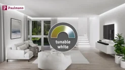 Paulmann Dæmpbar Led-Pære|Filament Pære > LED-globe G125 ZigBee E27 7,5W guld CCT