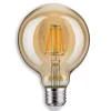 Filament Pære ^ Paulmann LED-globepære E27 6,5 W 825 G95, guld