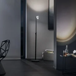 Paulmann Gulvlamper|Gulvlamper > LED-gulvlampe Aldan, metal, justerbar, dæmpbar