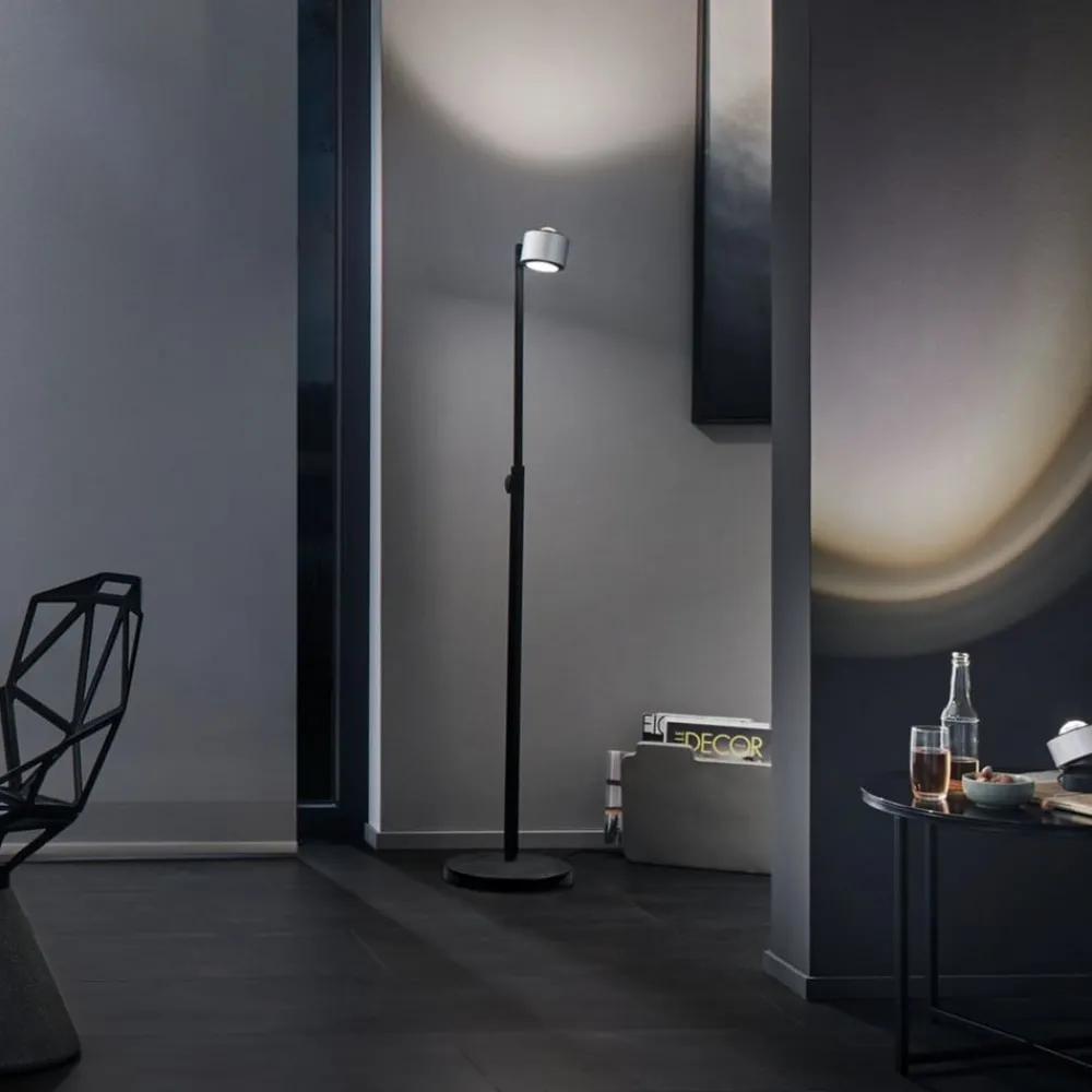 Paulmann Gulvlamper|Gulvlamper > LED-gulvlampe Aldan, metal, justerbar, dæmpbar