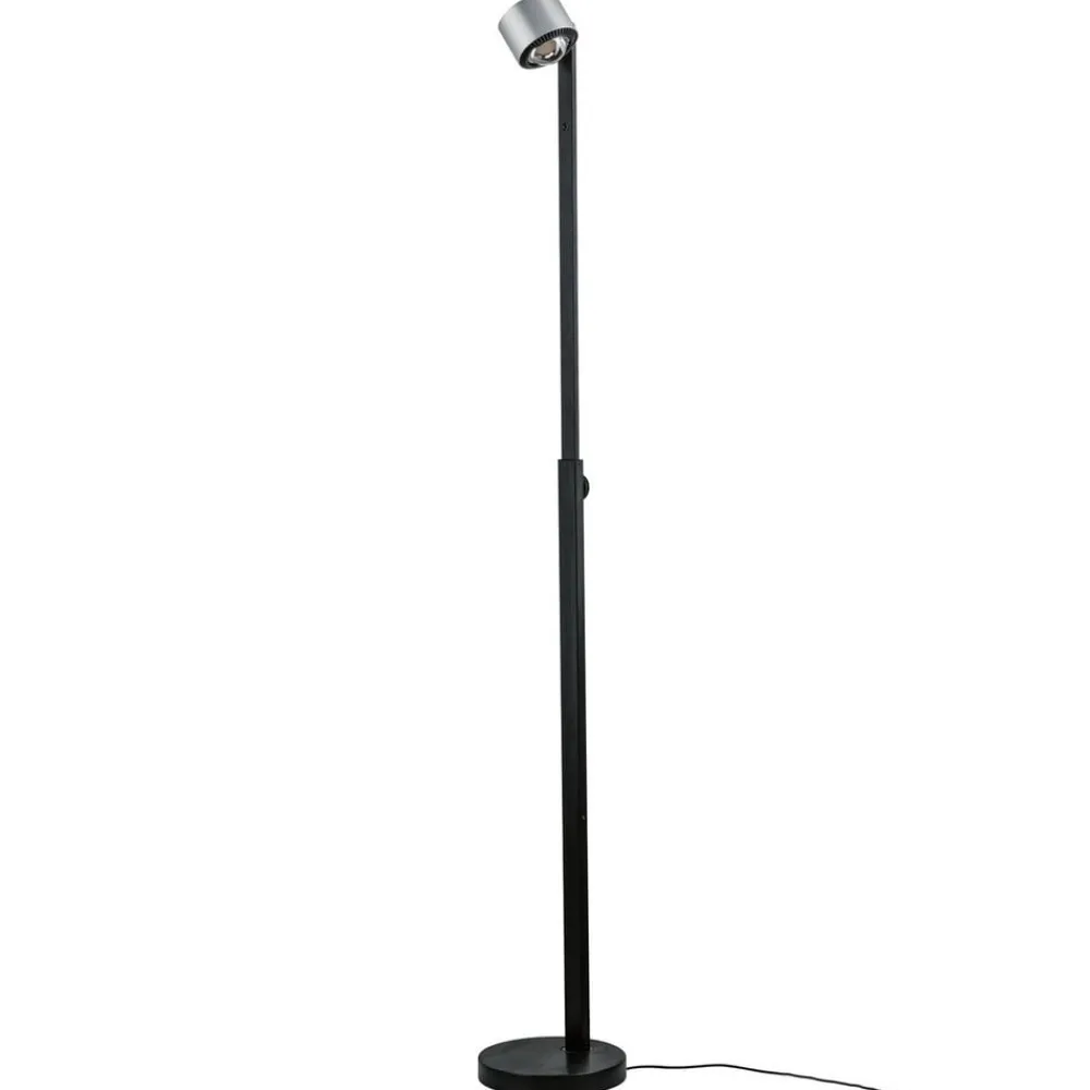 Paulmann Gulvlamper|Gulvlamper > LED-gulvlampe Aldan, metal, justerbar, dæmpbar