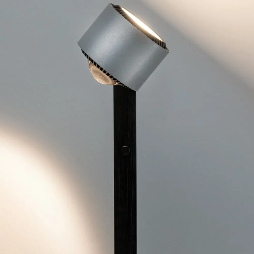 Paulmann Gulvlamper|Gulvlamper > LED-gulvlampe Aldan, metal, justerbar, dæmpbar