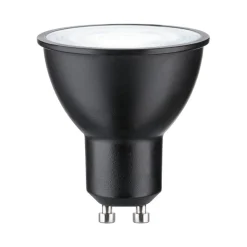 Paulmann Dæmpbar Led-Pære|Smarte Lyskilder > LED GU10 4,8W 350lm ZigBee RGBW sort