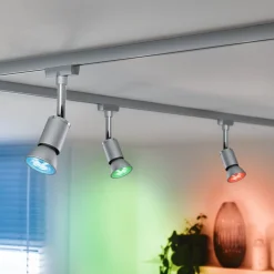 Paulmann Dæmpbar Led-Pære|Smarte Lyskilder > LED GU10 4,8W 350lm ZigBee RGBW krom