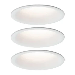 Indbygningsspots|Spotlights ^ Paulmann LED-indbygningsspot Cymbal 3x6,8W IP44