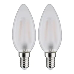 Paulmann Led Pærer > LED-kerte E14 3 W 2.700 K mat, 2 stk.