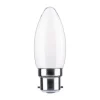 Paulmann Led Pærer > LED-kertepære B22d 4,7W 2.700K opal