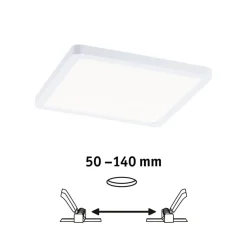Paulmann Loftlamper > LED-panel Areo 4.000 K kantet 17,5cm hvid