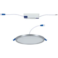Paulmann Loftlamper|Indbygningsspots > LED-panel Areo 3.000 K rund krom 17,5cm