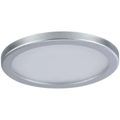 Loftlamper ^ Paulmann LED-panel Areo 3.000 K rund krom 11,8cm