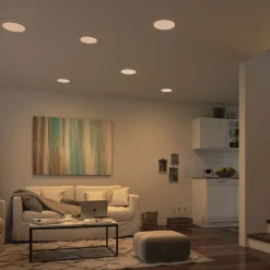 Paulmann Arbejdsrum/Kontor|Indbygningsspots > LED-panel Veluna 830 kantet 3stepdim 19cm