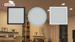Paulmann Arbejdsrum/Kontor|Loftlamper > LED-panel Veluna kantet CCT ZigBee 18,5cm