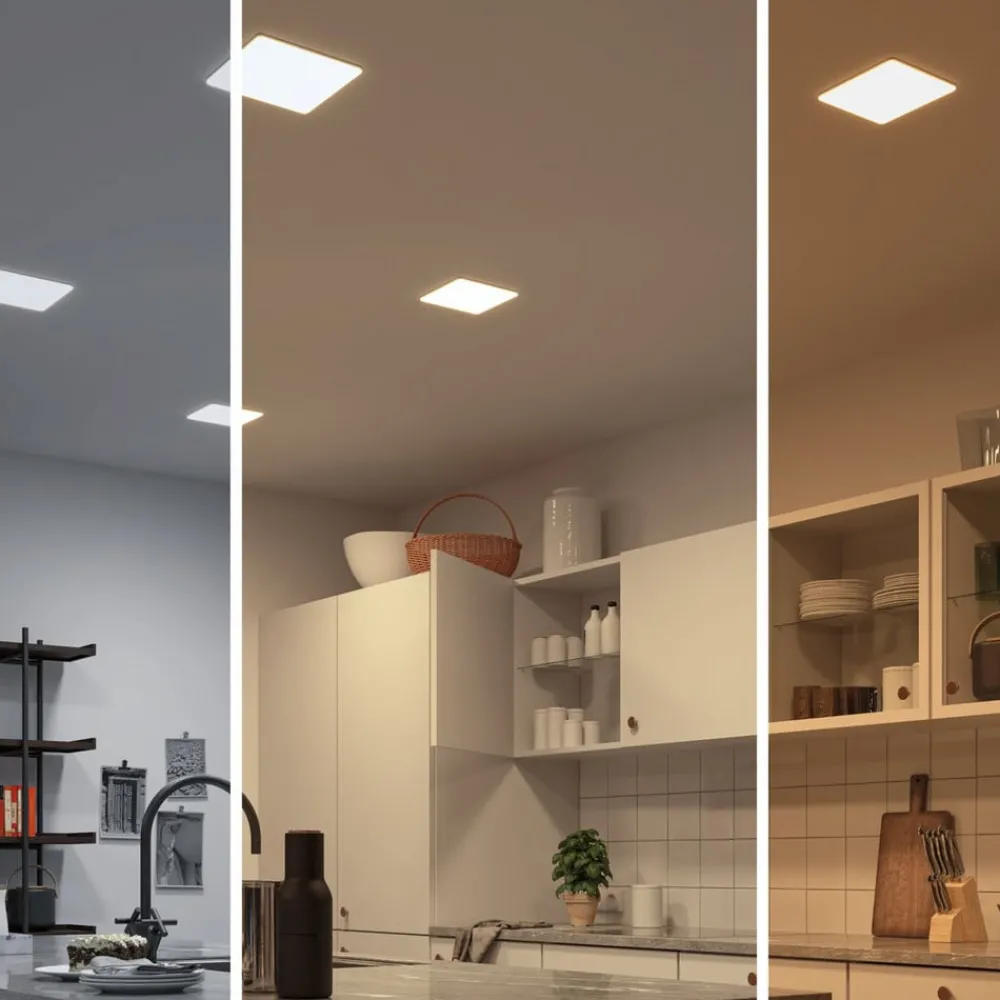 Paulmann Arbejdsrum/Kontor|Loftlamper > LED-panel Veluna kantet CCT ZigBee 18,5cm
