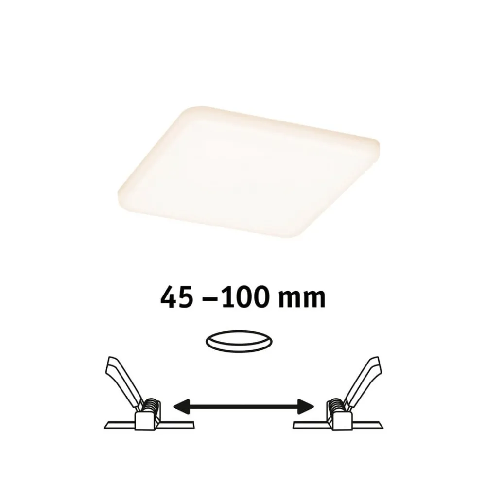 Paulmann Loftlamper > LED-panel Veluna 3.000K kantet, 12,5cm