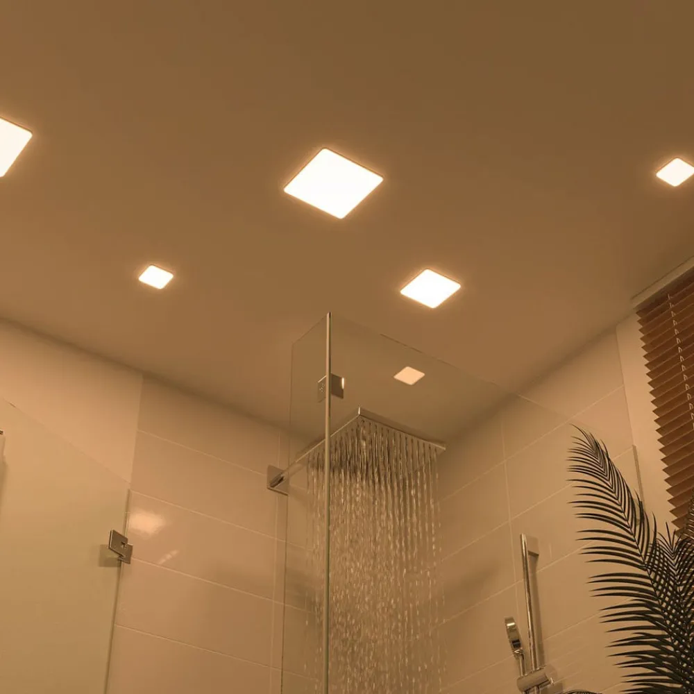 Paulmann Arbejdsrum/Kontor|Loftlamper > LED-panel Veluna 3.000K kantet, 7,5cm