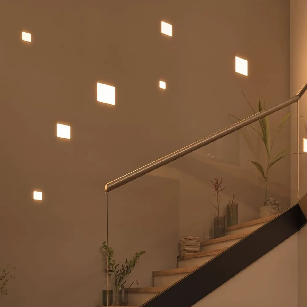 Paulmann Arbejdsrum/Kontor|Loftlamper > LED-panel Veluna 3.000K kantet, 7,5cm