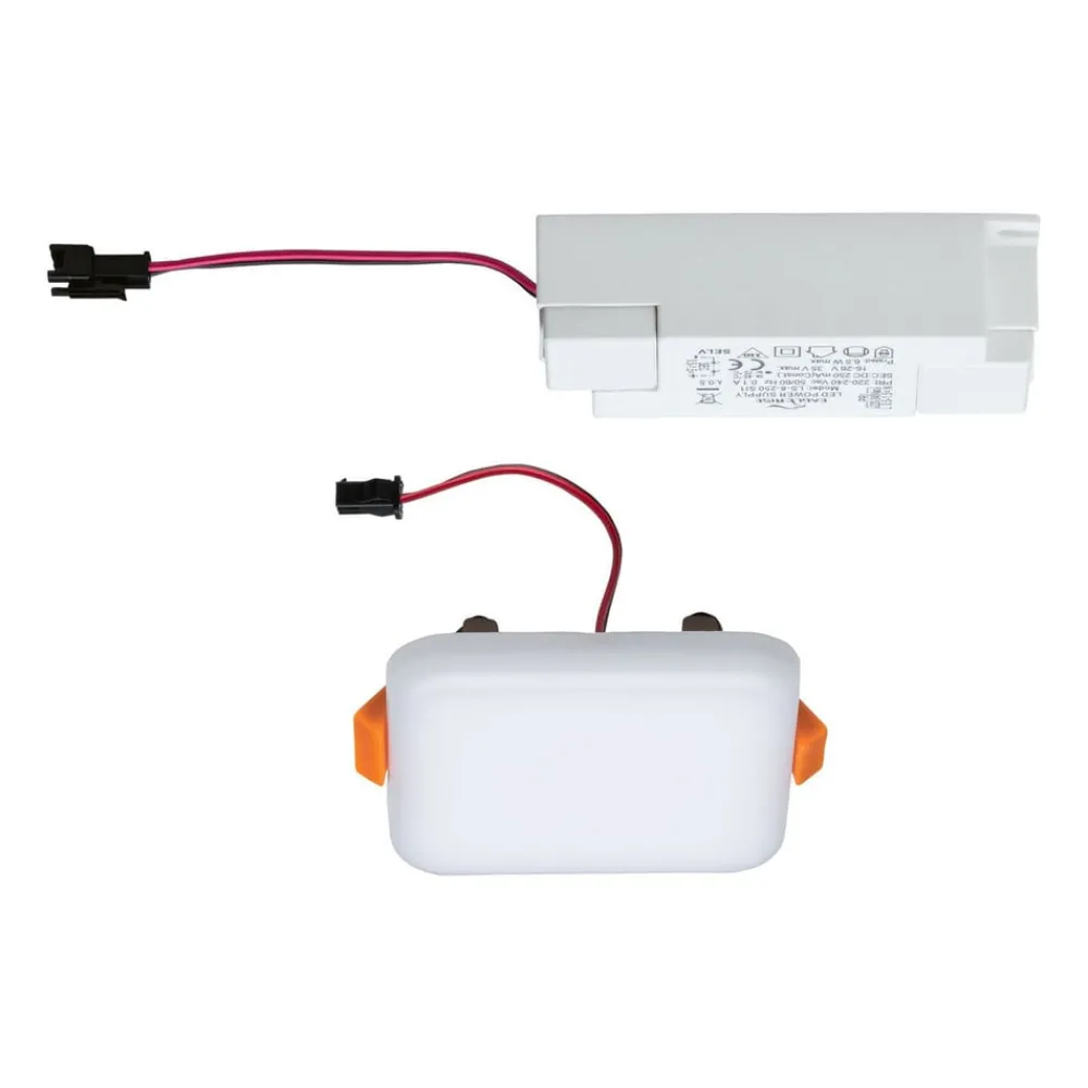 Paulmann Arbejdsrum/Kontor|Loftlamper > LED-panel Veluna 3.000K kantet, 7,5cm