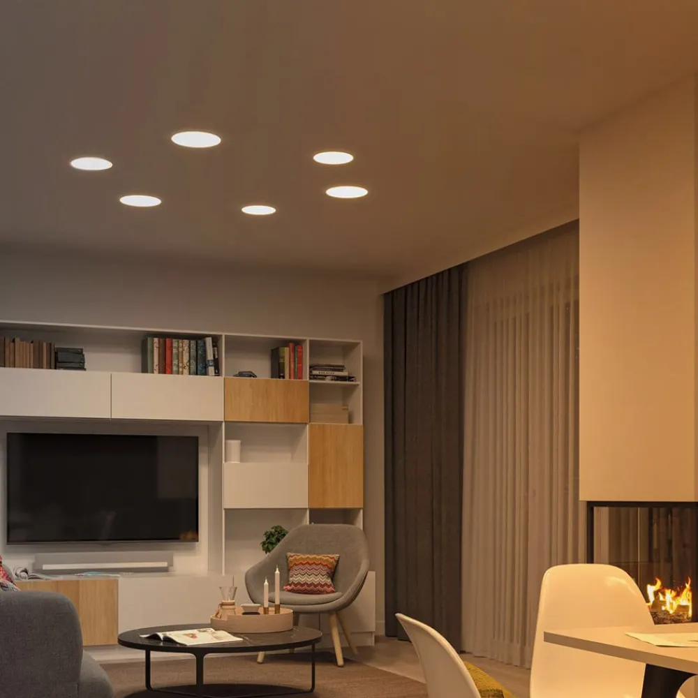 Paulmann Arbejdsrum/Kontor|Loftlamper > LED-panel Veluna rund CCT ZigBee 18,5cm