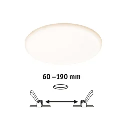 Arbejdsrum/Kontor|Loftlamper ^ Paulmann LED-panel Veluna rund CCT ZigBee 21,5cm