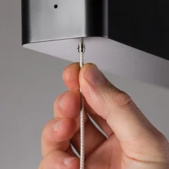Paulmann Pendellamper > LED-pendellampe Lento, op/ned, CCT, dæmpbar, sort