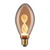 Filament Pære|Led Pærer ^ Paulmann LED-pære E27 3,5 W Helix 1.800K guld