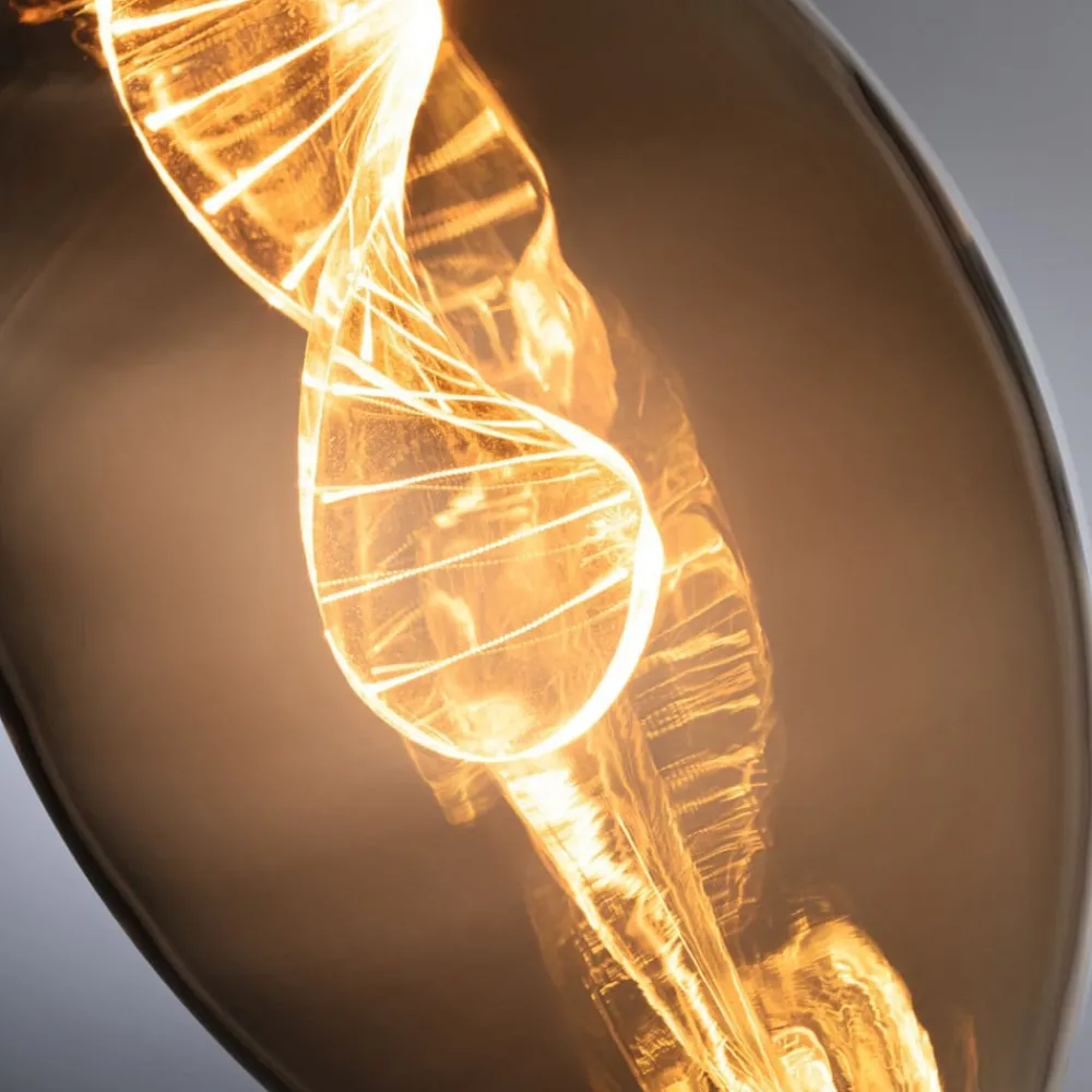 Filament Pære|Led Pærer ^ Paulmann LED-pære E27 3,5 W Helix 1.800K guld
