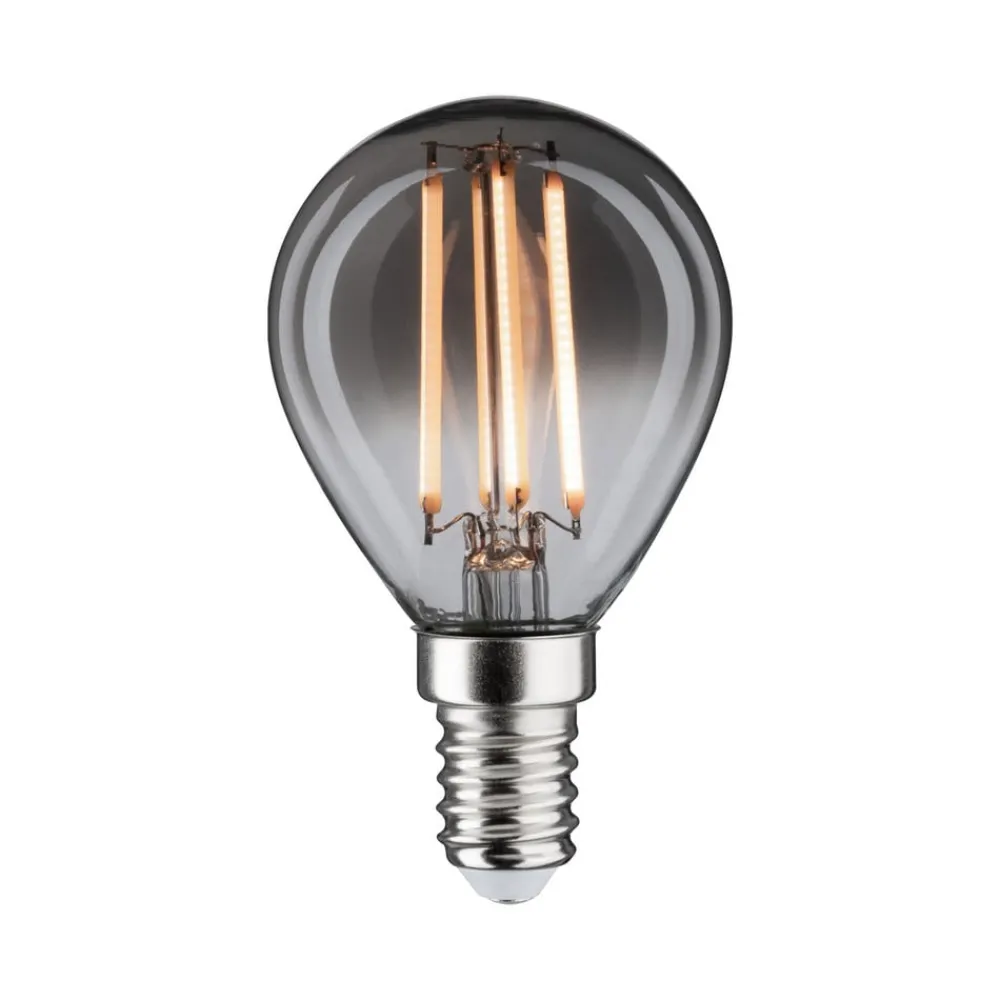 Paulmann Filament Pære > LED-pære E14 4W 1.800K røgfarvet glas dæmpbar