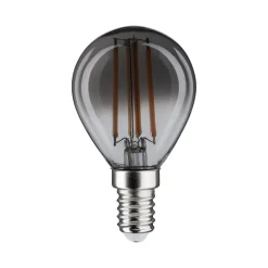 Paulmann Filament Pære > LED-pære E14 4W 1.800K røgfarvet glas dæmpbar