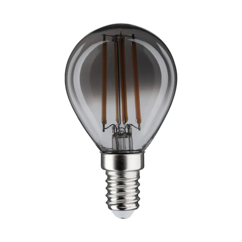 Paulmann Filament Pære > LED-pære E14 4W 1.800K røgfarvet glas dæmpbar