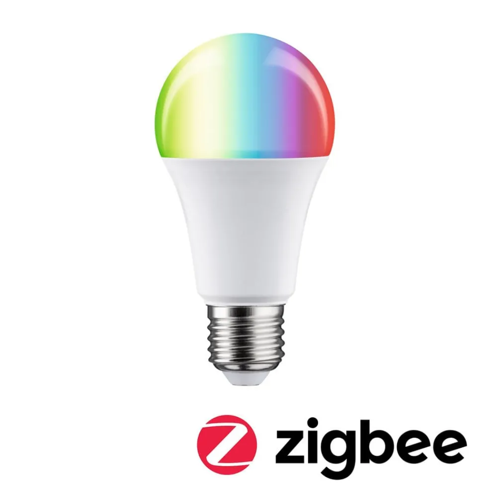 Paulmann Dæmpbar Led-Pære|Smarte Lyskilder > LED-pære E27 9W 806lm ZigBee RGBW
