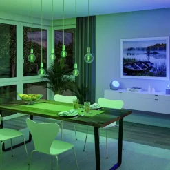 Paulmann Dæmpbar Led-Pære|Filament Pære > LED-pære ZigBee E27 6,3W RGBW guld 3 stk