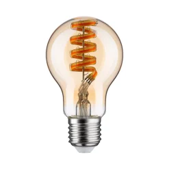Dæmpbar Led-Pære|Filament Pære ^ Paulmann LED-pære ZigBee E27 6,3W RGBW dim guld