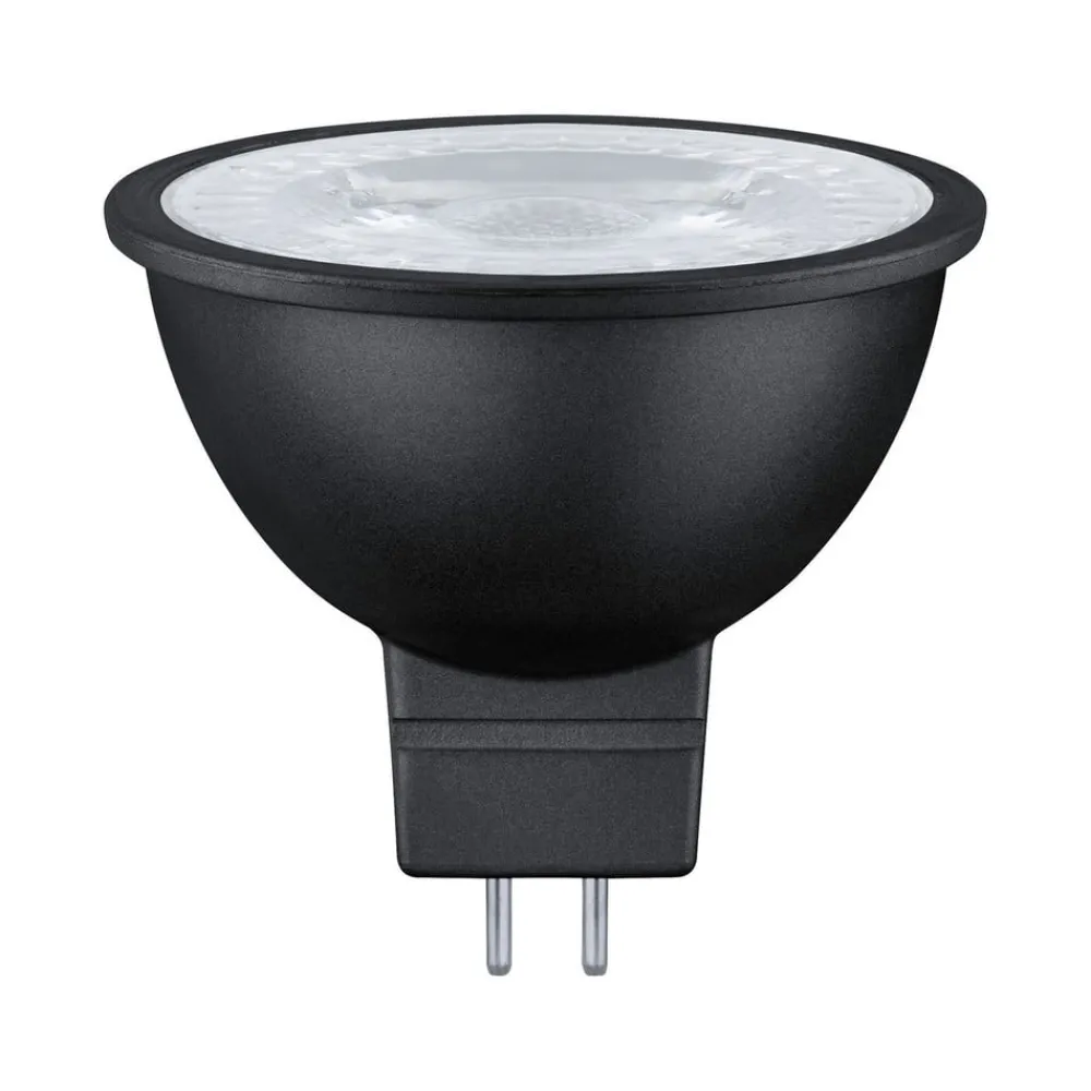 Paulmann Dæmpbar Led-Pære > LED-reflektor GU5,3 6,5W 827 dæmpbar sort