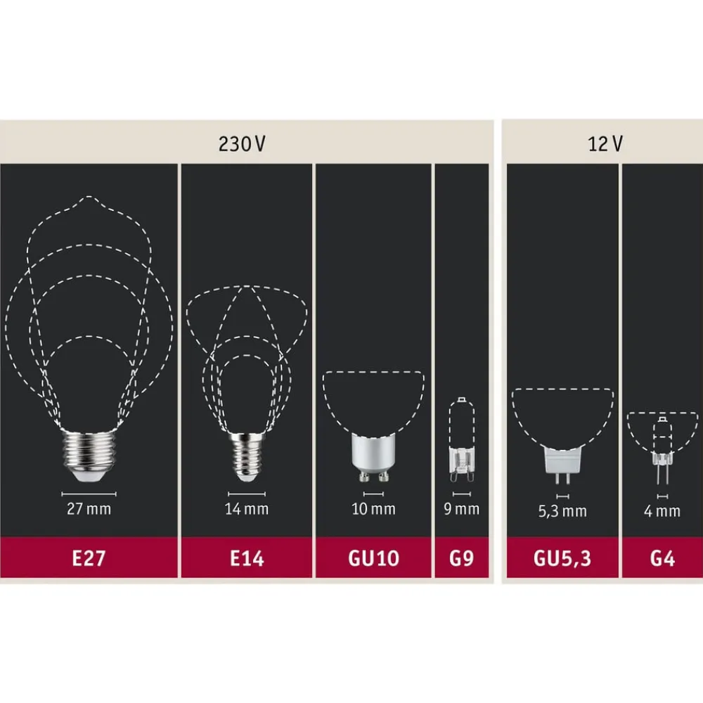 Paulmann Led Pærer > LED-reflektor GU10 7W 4.000K dæmpbar krom