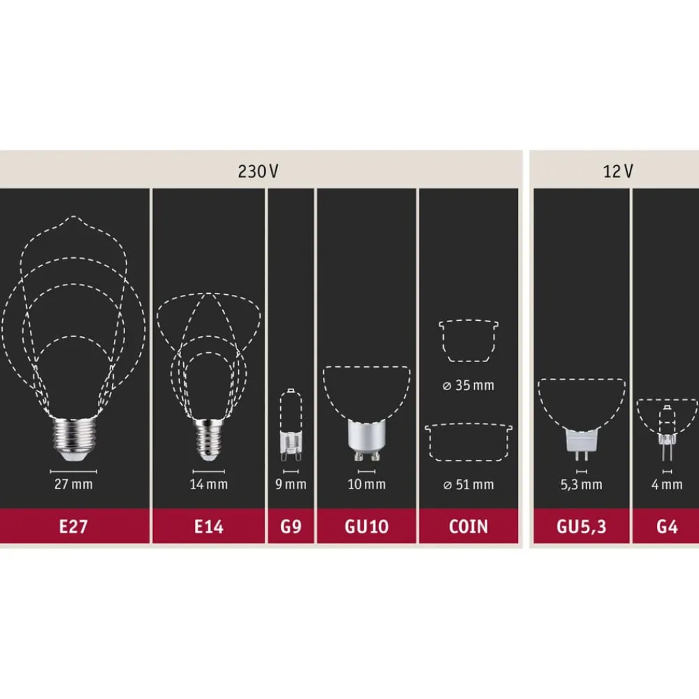 Paulmann Led Pærer > LED-reflektor GU10 7W 4.000K dæmpbar krom