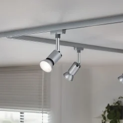 Dæmpbar Led-Pære ^ Paulmann LED-reflektor GU10 7W 2.700K dæmpet krom