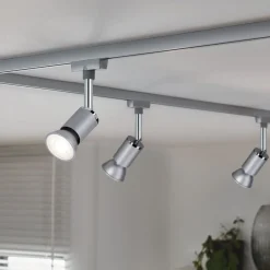 Dæmpbar Led-Pære ^ Paulmann LED-reflektor 4.000 K krom GU10 8 W, dæmpbar 36°