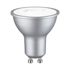 Dæmpbar Led-Pære ^ Paulmann LED-reflektor 4.000 K krom GU10 8 W, dæmpbar 36°