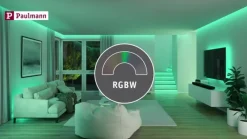 Filament Pære|Smarte Lyskilder ^ Paulmann LED-Rustika ZigBee E27 6,3W RGBW guld 3er