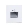 Paulmann Væglamper|Spotlights > LED-sensor-vægindbygningslampe Edge Quadro, hvid 8x8 cm