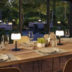 Solcellelamper ^ Paulmann LED-solcellelampe Bartja, sort, IP44 dæmpbar