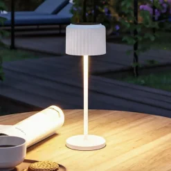 Paulmann Solcellelamper > LED-solcellelampe Else, hvid, IP44, dæmpbar