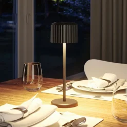 Dekorationsbelysning|Solcellelamper ^ Paulmann LED-solcellelampe Else, sort, IP44 dæmpbar