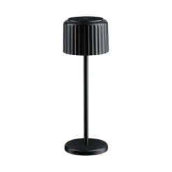 Dekorationsbelysning|Solcellelamper ^ Paulmann LED-solcellelampe Else, sort, IP44 dæmpbar