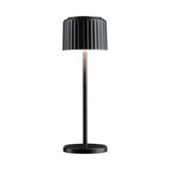 Dekorationsbelysning|Solcellelamper ^ Paulmann LED-solcellelampe Else, sort, IP44 dæmpbar