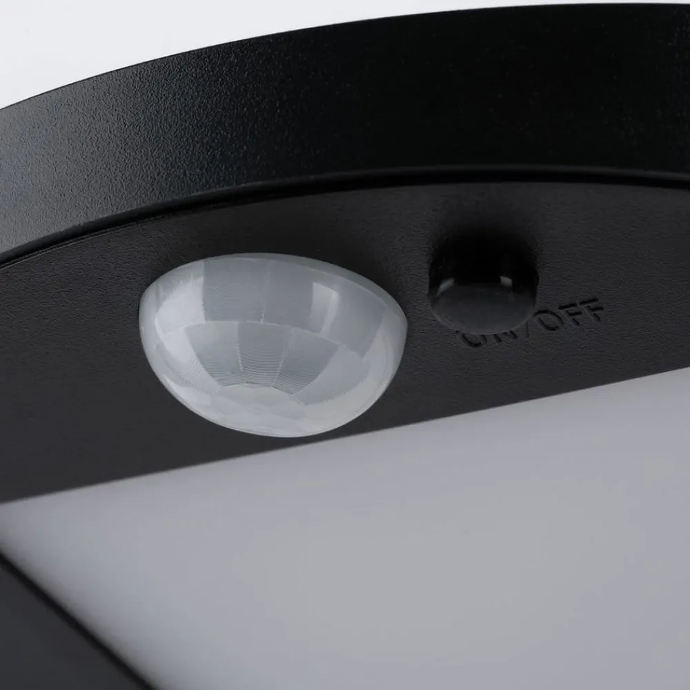 Paulmann Solcelle Lampe Med Sensor|Væglampe Med Sensor > LED-solcellelampe til udendørs væglampe Ryse, antracit